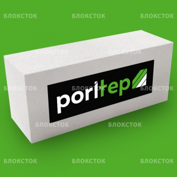Пеноблоки стеновые Poritep Коломна 625х250х250, D600