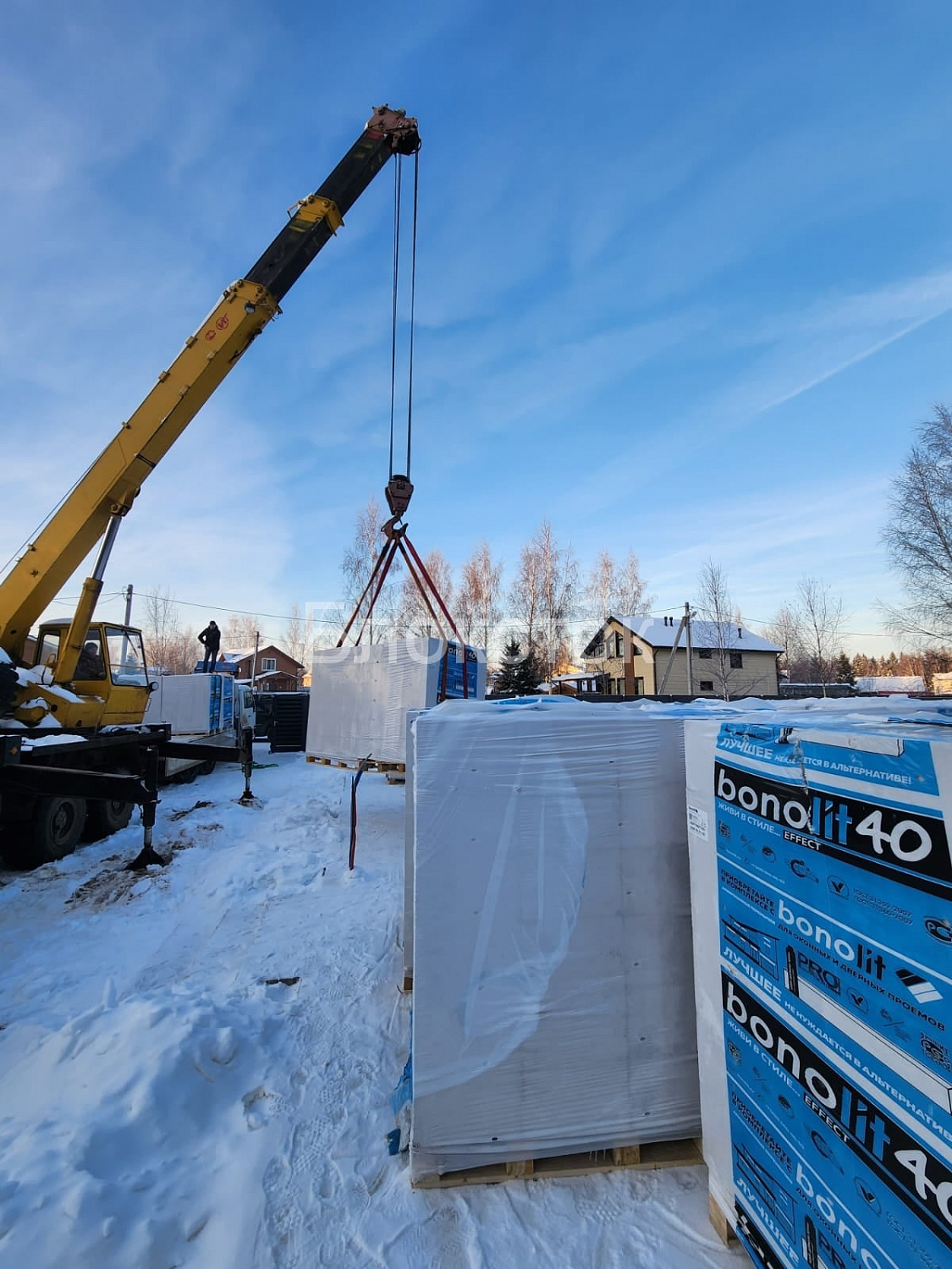 Газосиликатные блоки Бонолит Малоярославец D500 625х200х200 стеновые